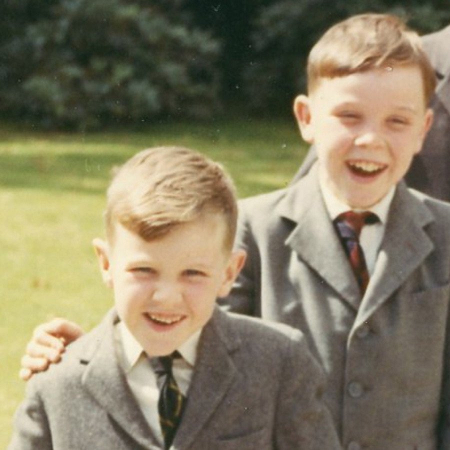 Mike and Richard dressed smartly together in 1968
